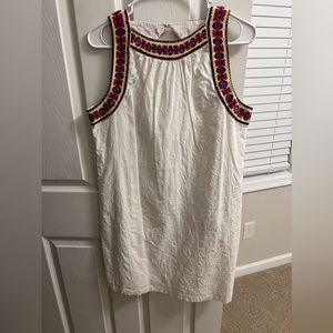White medium old navy dress- worn once